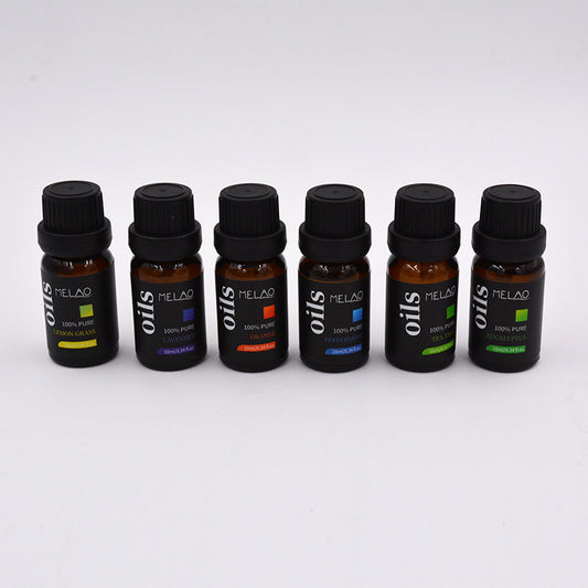 Premium 6-Pack Essential Oil Set – Sweet Orange, Mint, Eucalyptus, Lavender & More (Aromatherapy Collection)
