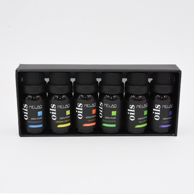 Premium 6-Pack Essential Oil Set – Sweet Orange, Mint, Eucalyptus, Lavender & More (Aromatherapy Collection)